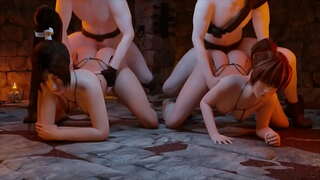 8-18 | Щоденне SFM та Blender 3D порно з великими гарячими сиськами