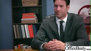 (Walentynki Nappy) Непослушную Cipka Z Dużymi cyckami Przybija się W Biurze wideo-30