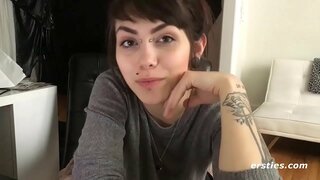 Unshaved Amator Cums Vështirë Vetëm